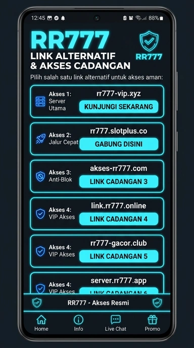 Halaman Link Alternatif rr777 untuk Pengguna Android