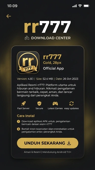 Unduh dan Instal APK rr777 untuk Android dengan Mudah