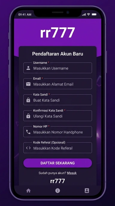 Buat Akun Baru rr777 dengan Mudah